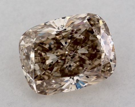  1.12 Carat Brown SI2  cushion modified diamond